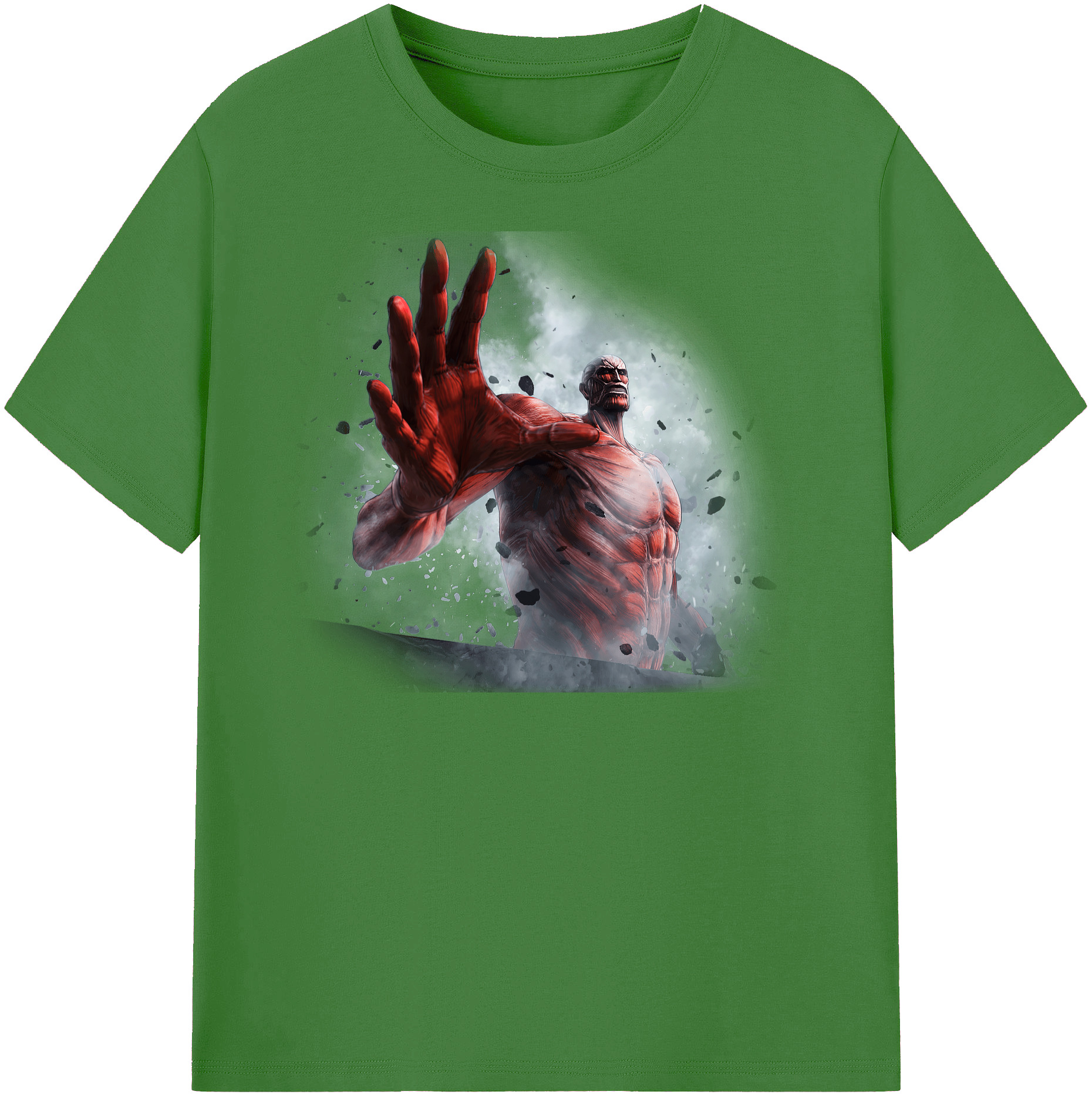 （画像用） 進撃の巨人 Attack on Titan レディースカジュアルプリントTシャツ（綿100％）